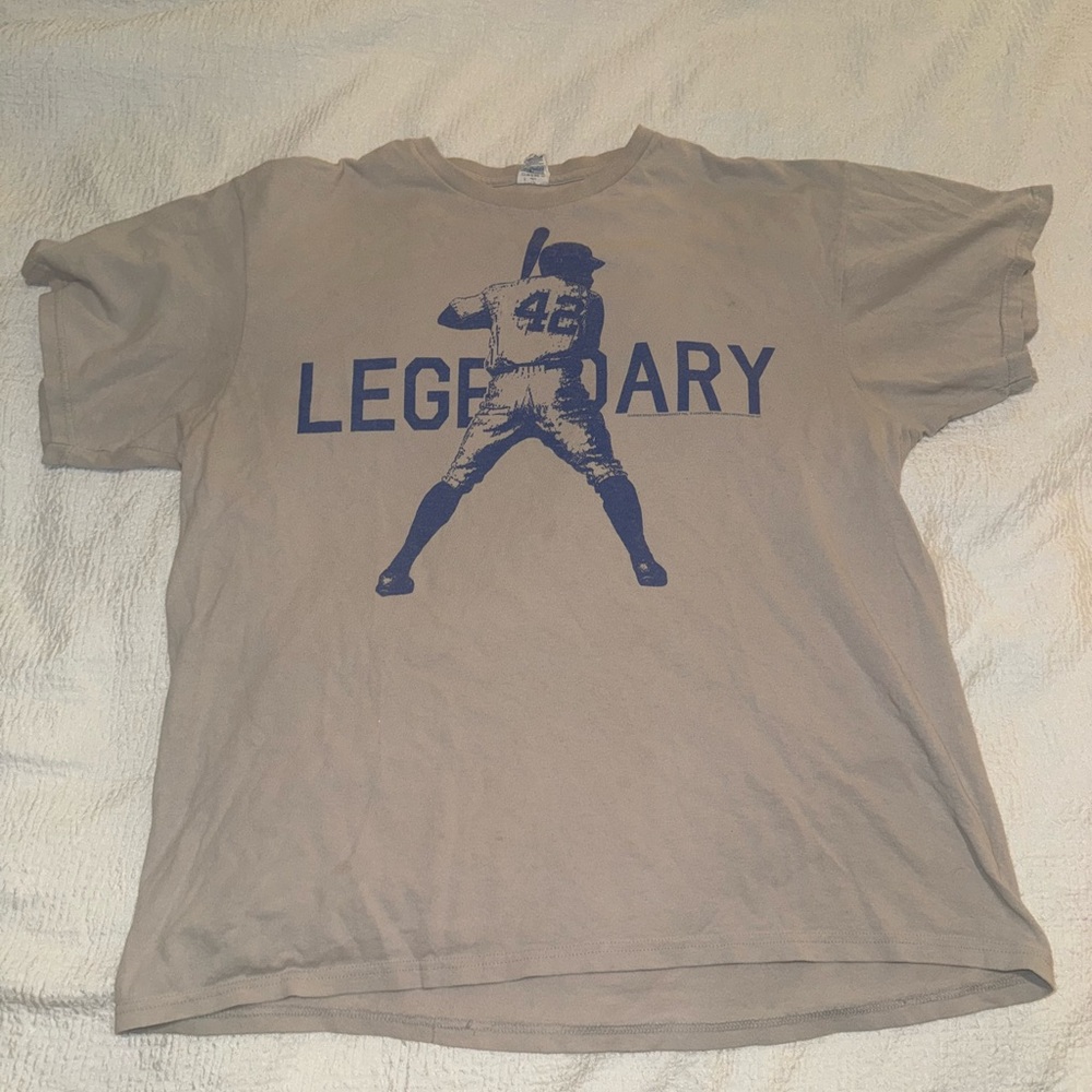Jackie Robinson "42" movie promo t-shirt